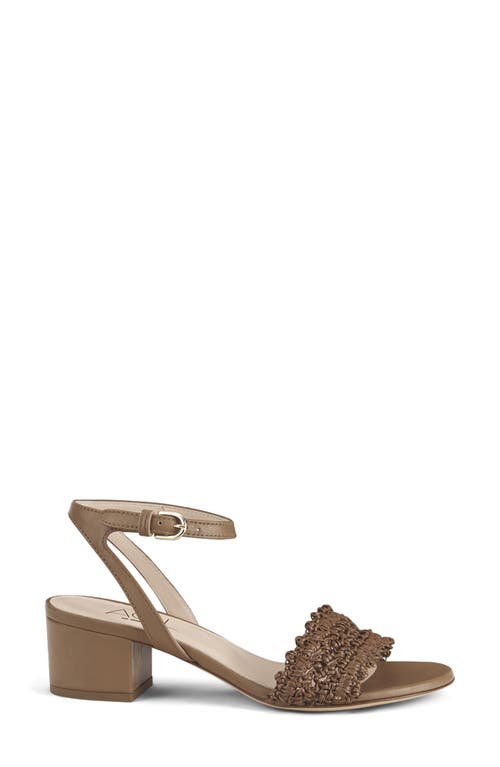 Agl Attilio Giusti Leombruni Agl Lala Ankle Strap Sandal In Cocoa-cocoa