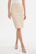 LAMARQUE Avana | Leather Pencil Skirt