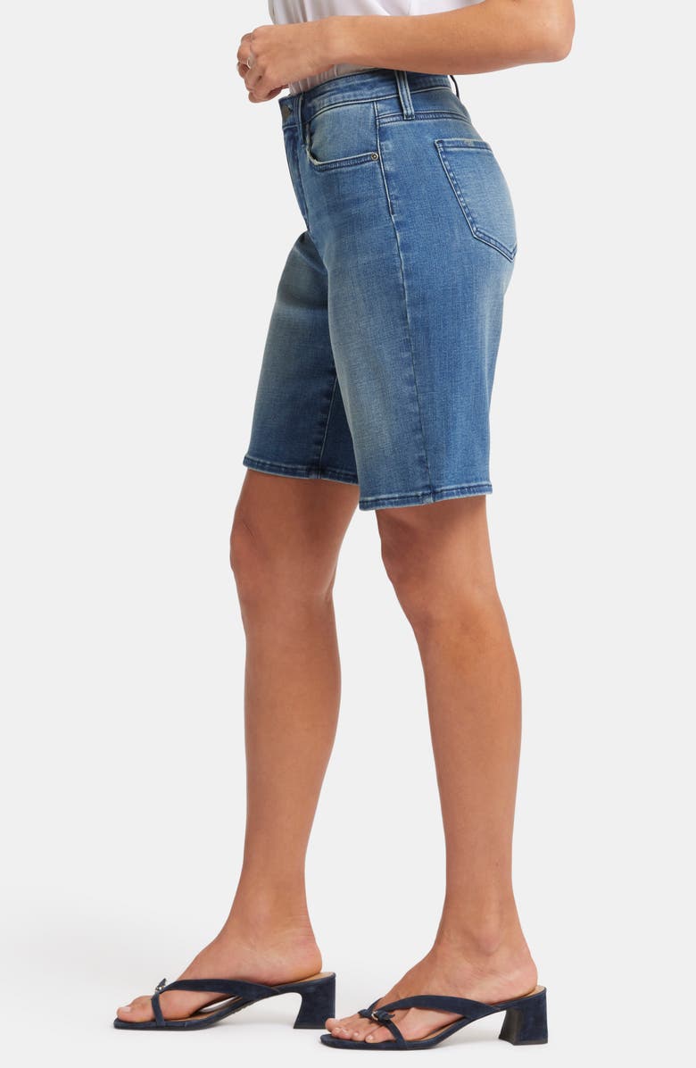 NYDJ Lilly Boyfriend Denim Shorts, Alternate, color, Cascade Wave