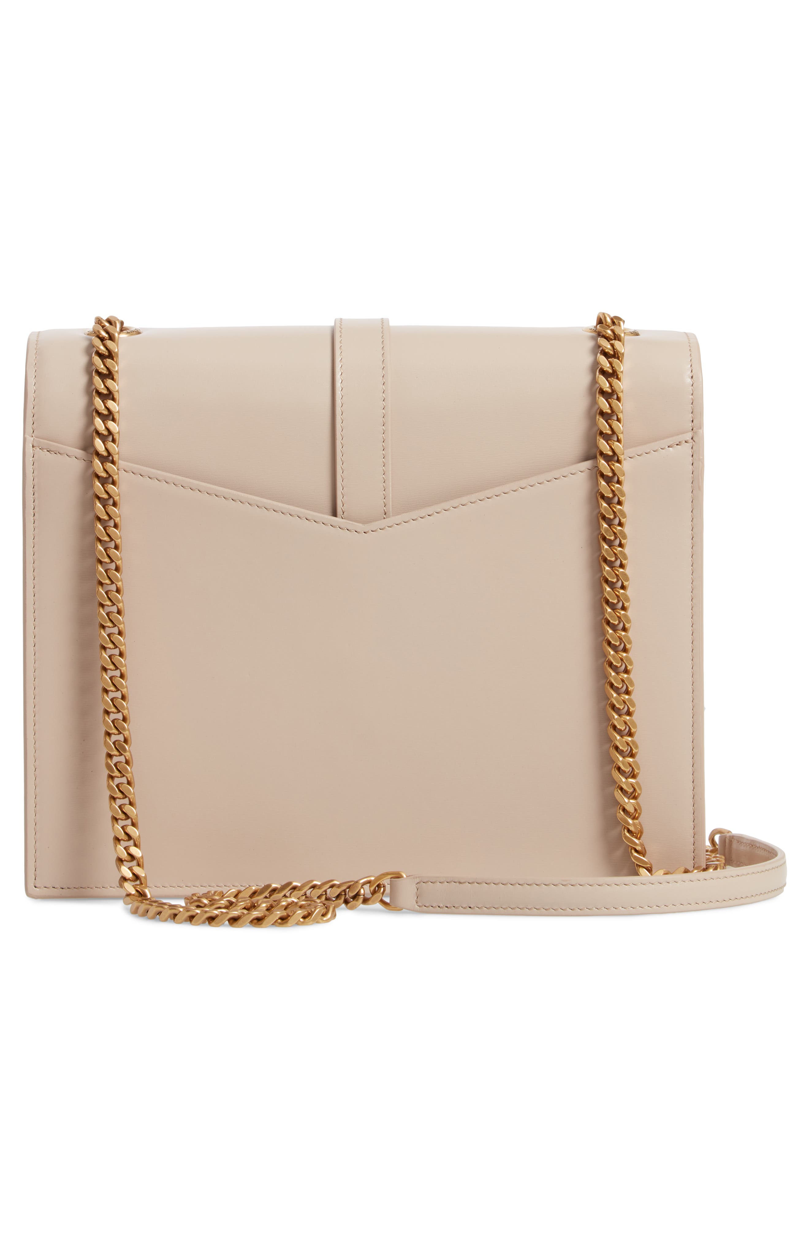 Saint Laurent Sulpice Leather Shoulder Bag, Alternate, color, 