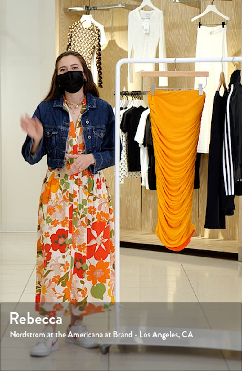 Stretch Maxi Pluto Skirt, sales video thumbnail