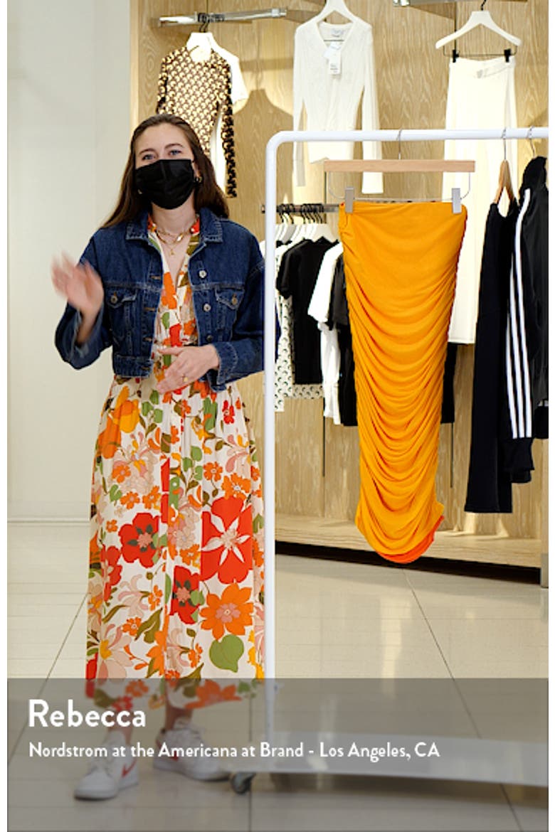 Stretch Maxi Pluto Skirt video