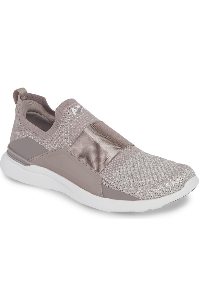APL TechLoom Bliss Metallic Knit Running Shoe, Main, color,