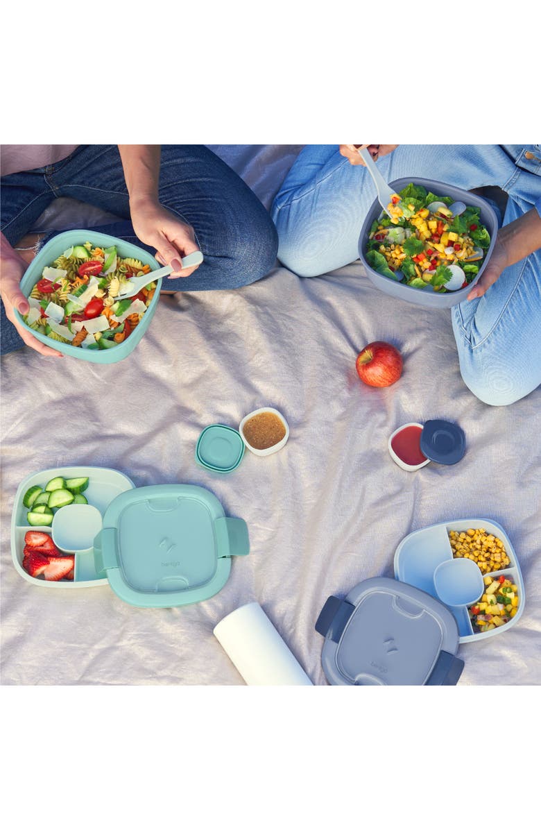 BENTGO All-in-One Salad Container, Alternate, color, Coastal Aqua