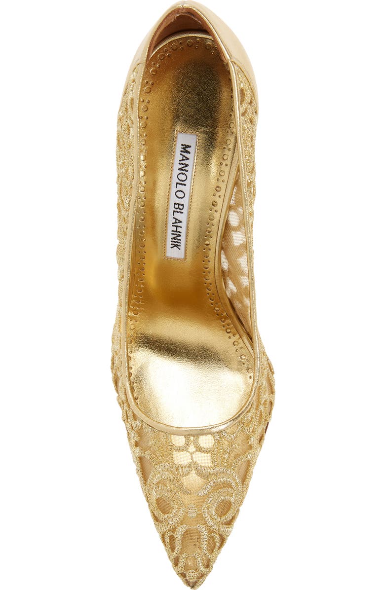 Manolo Blahnik BB Pointed Toe Pump, Alternate, color,