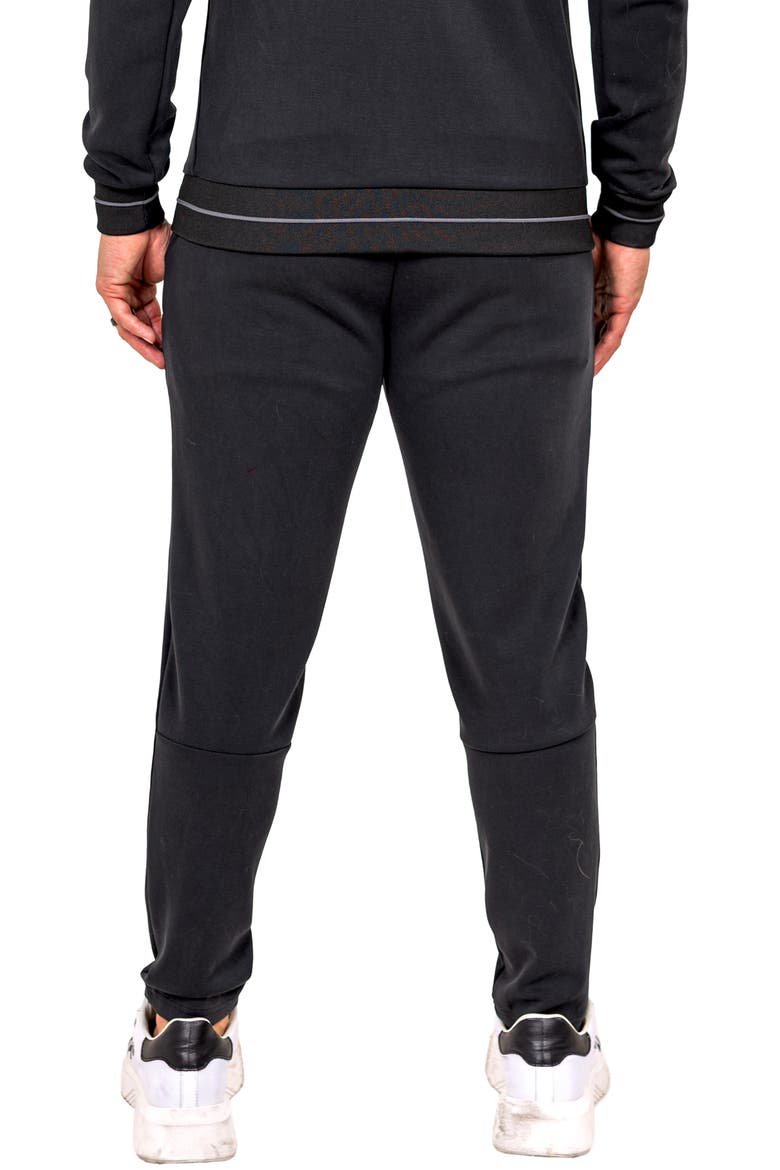Marthyr Drawstring Joggers, Alternate, color, BLACK