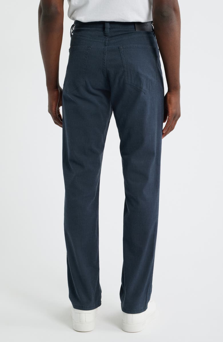 34 Heritage Charisma Relaxed Straight Leg Twill Pants, Alternate, color, Navy Herringbone