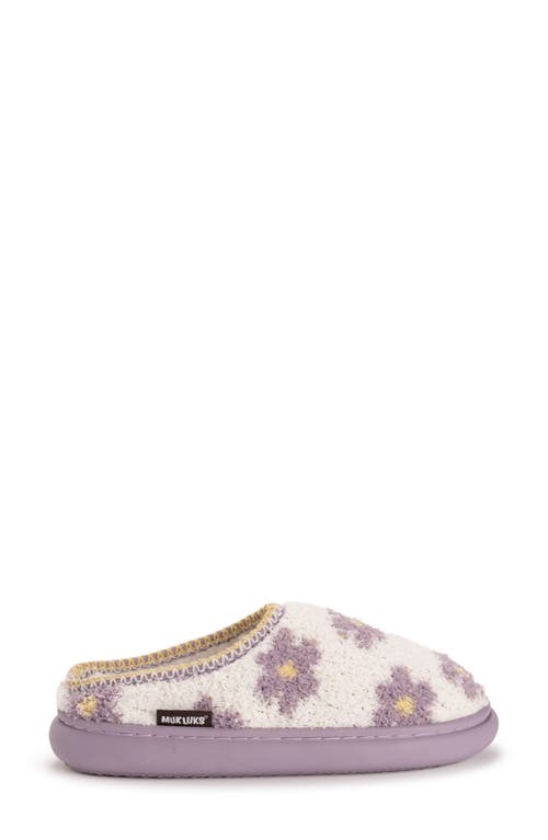 Muk Luks Janna Cozy Crew Faux Shearling Lined Clog
