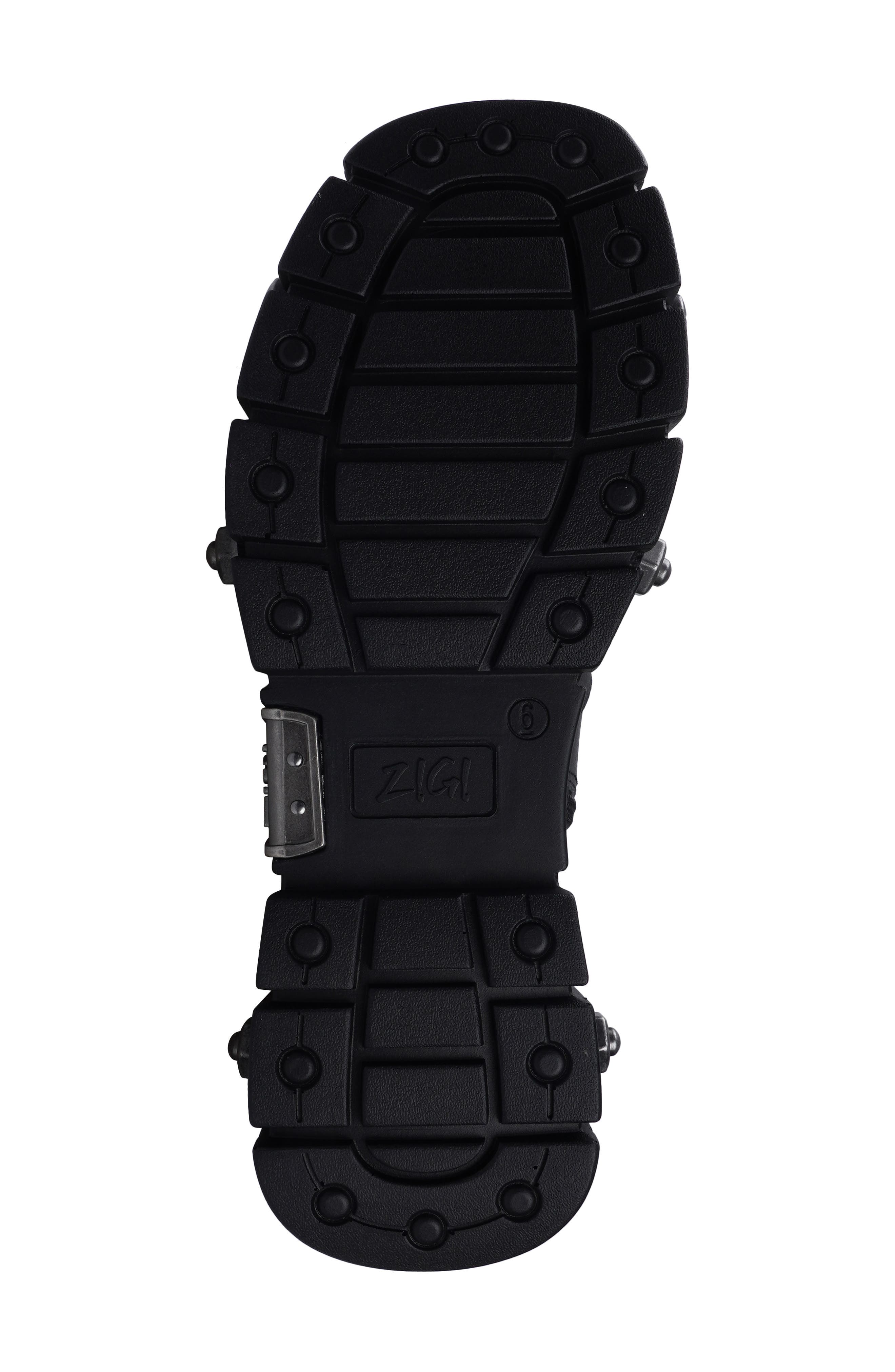 ZIGI Rakel Platform Bootie, Alternate, color, Black Leather