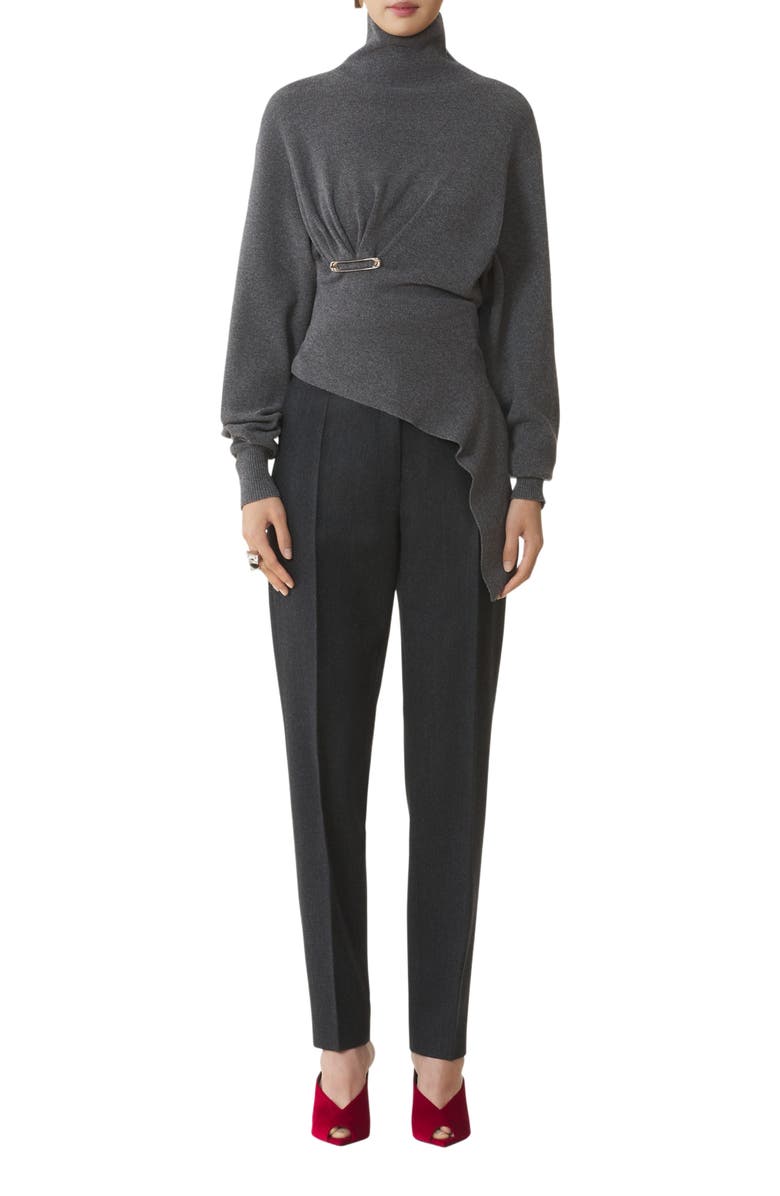 Lanvin Wool And Cashmere Sweater, Main, color, Dove