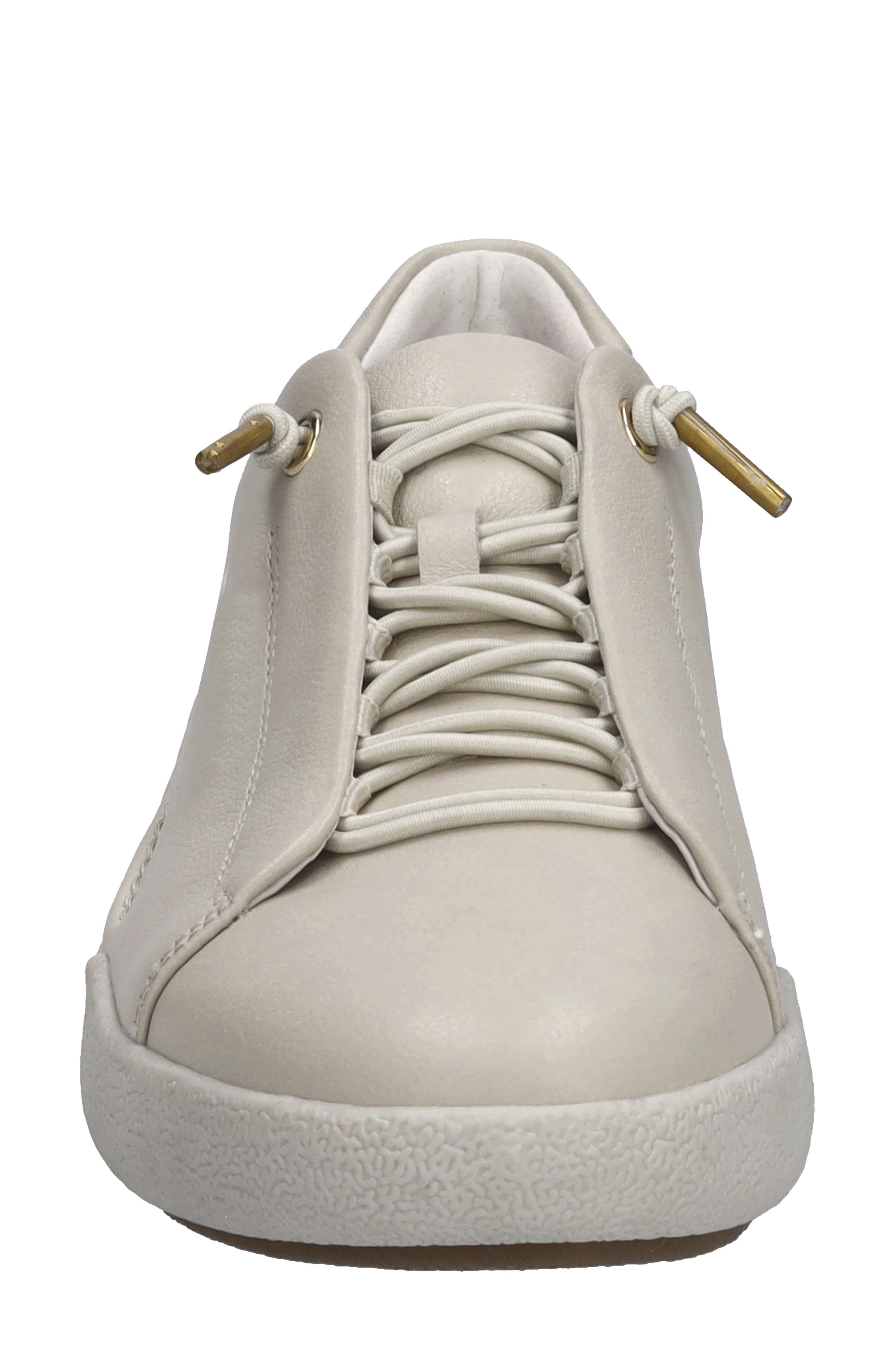 Josef Seibel Claire 24 Sneaker, Alternate, color, Creme