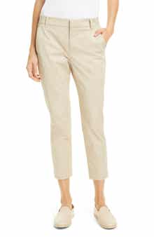 Vince Coin Pocket Stretch Cotton Chino Pants