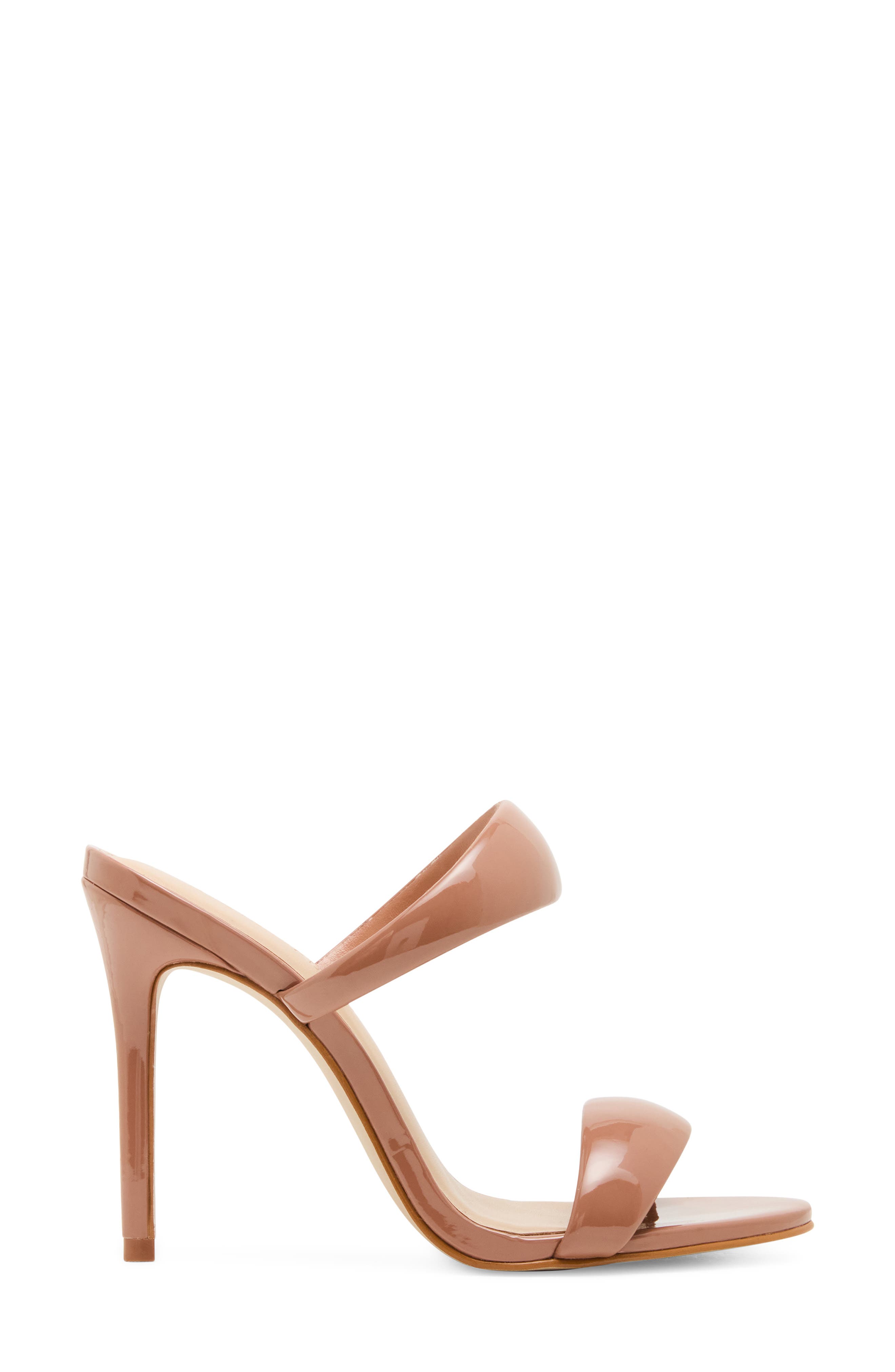 Steve Madden Saturn Slide Sandal, Alternate, color, Mocha Patent
