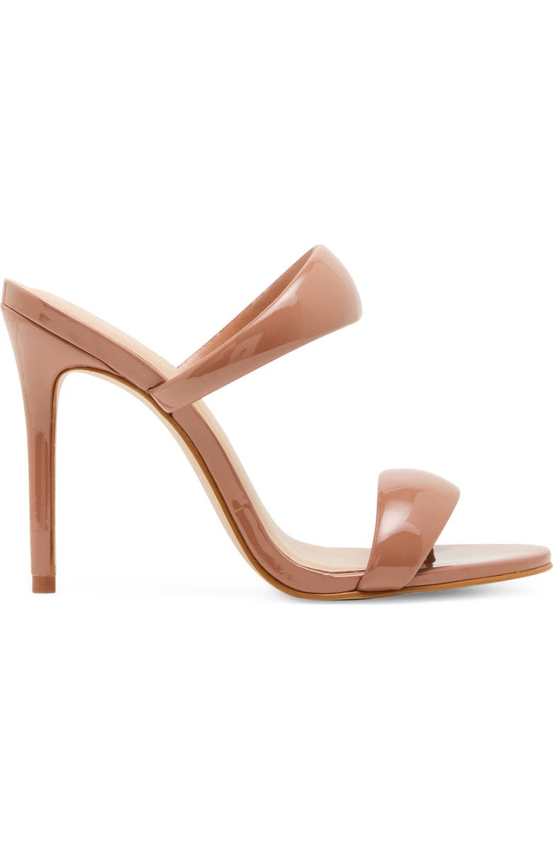 Steve Madden Saturn Slide Sandal, Alternate, color, Mocha Patent