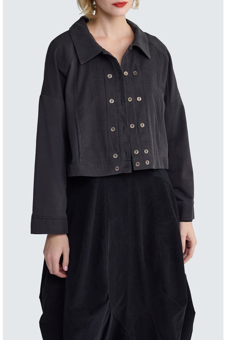 Umbra Cropped Structured Jacket, Main, color, Mink Color