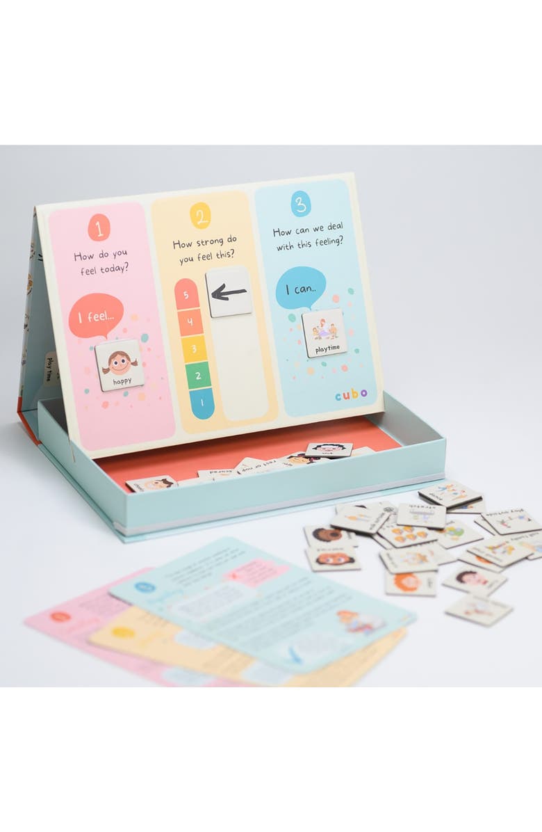Cubo Sticky Feelings Emotion Coaching Toolkit, Kids & Toddlers Ages 3+, Alternate, color, Multicolored