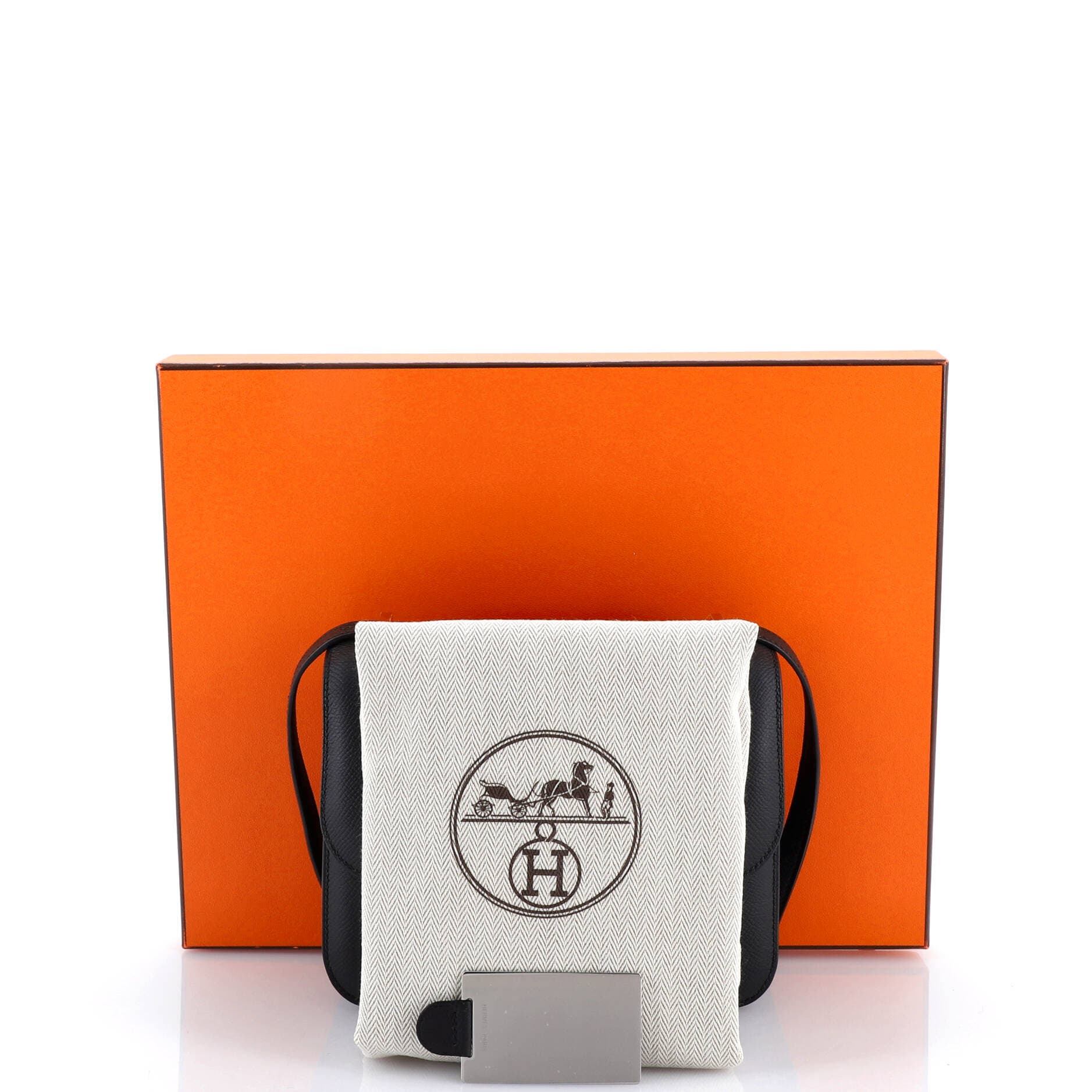 Pre-Owned Hermes Constance NM Bag Epsom 18, Alternate, color, Noir