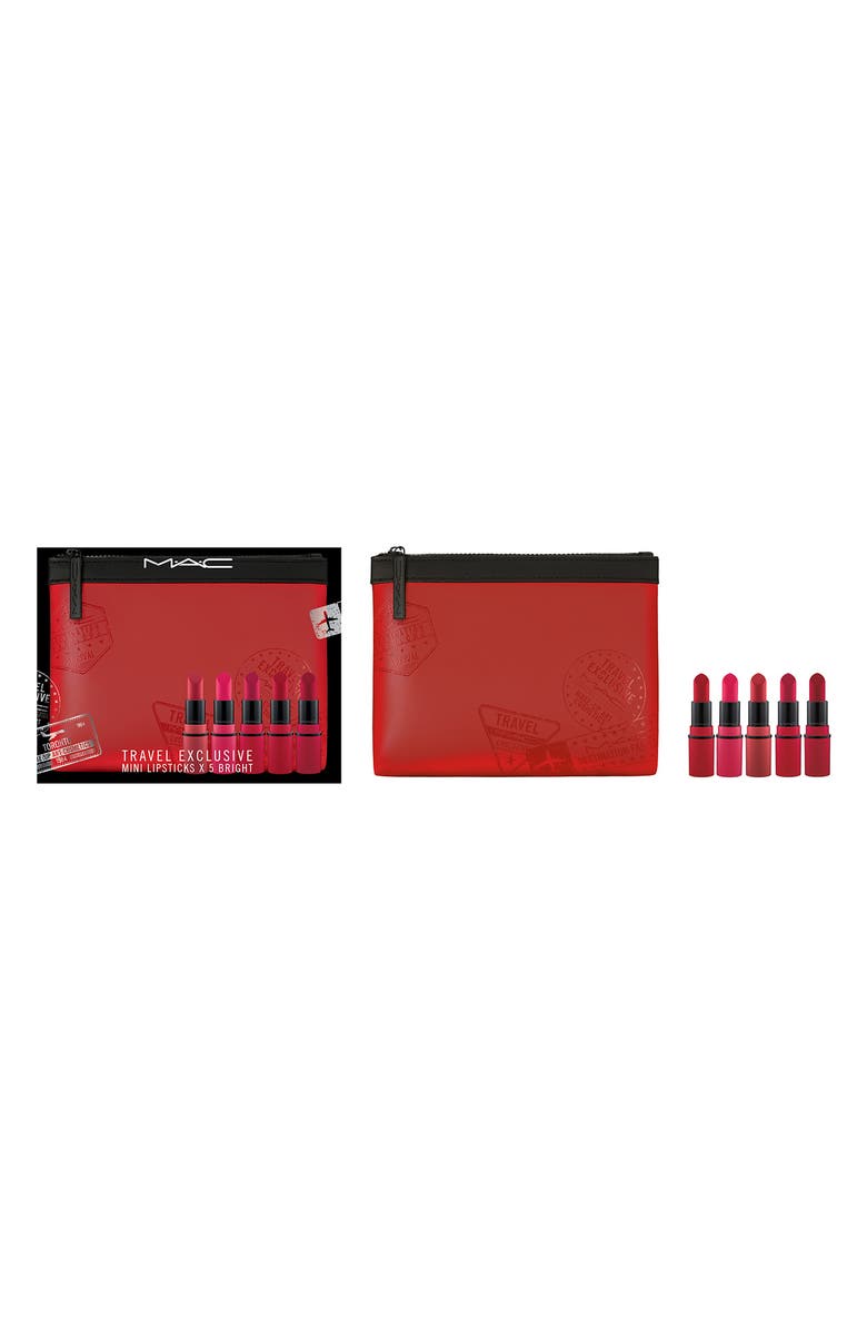 MAC Cosmetics M.A.C. Bright Lipstick Travel Kit, Alternate, color,