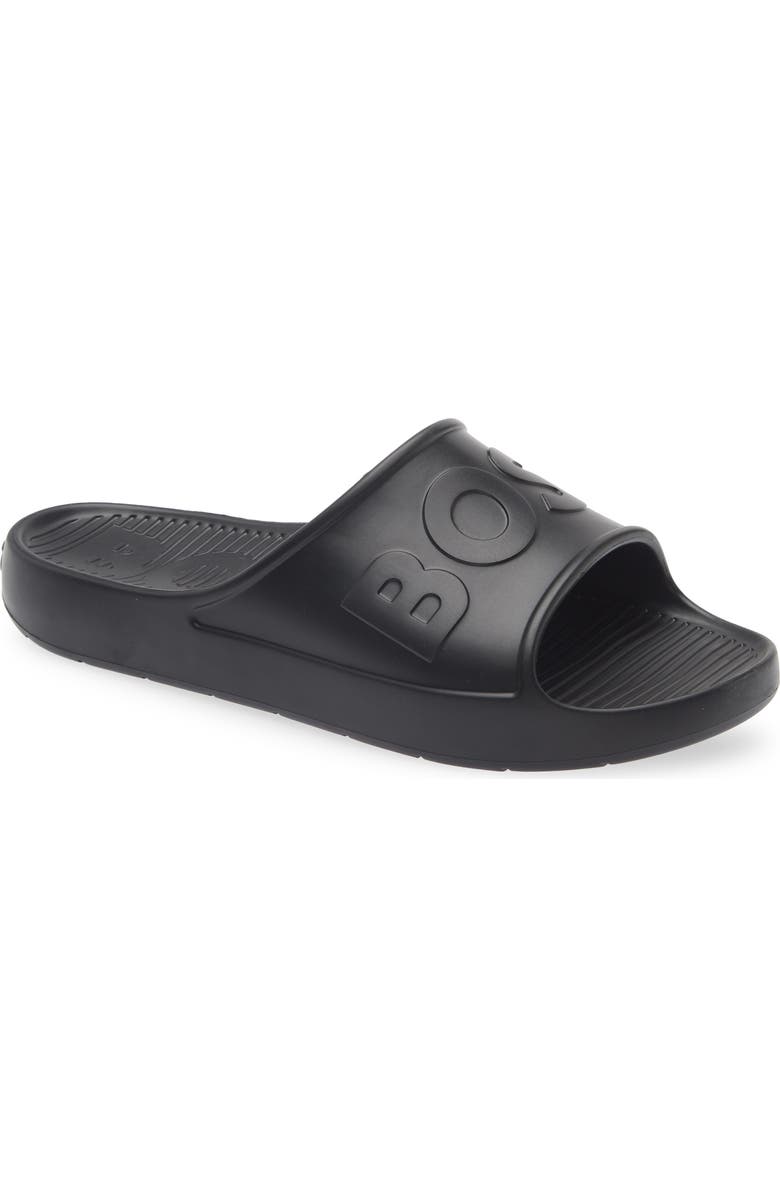 BOSS Darian Slide Sandal, Main, color, Black