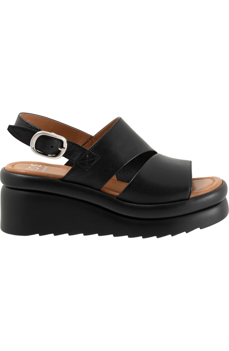 EOS FOOTWEAR Mentas Slingback Platform Wedge Sandal, Alternate, color,