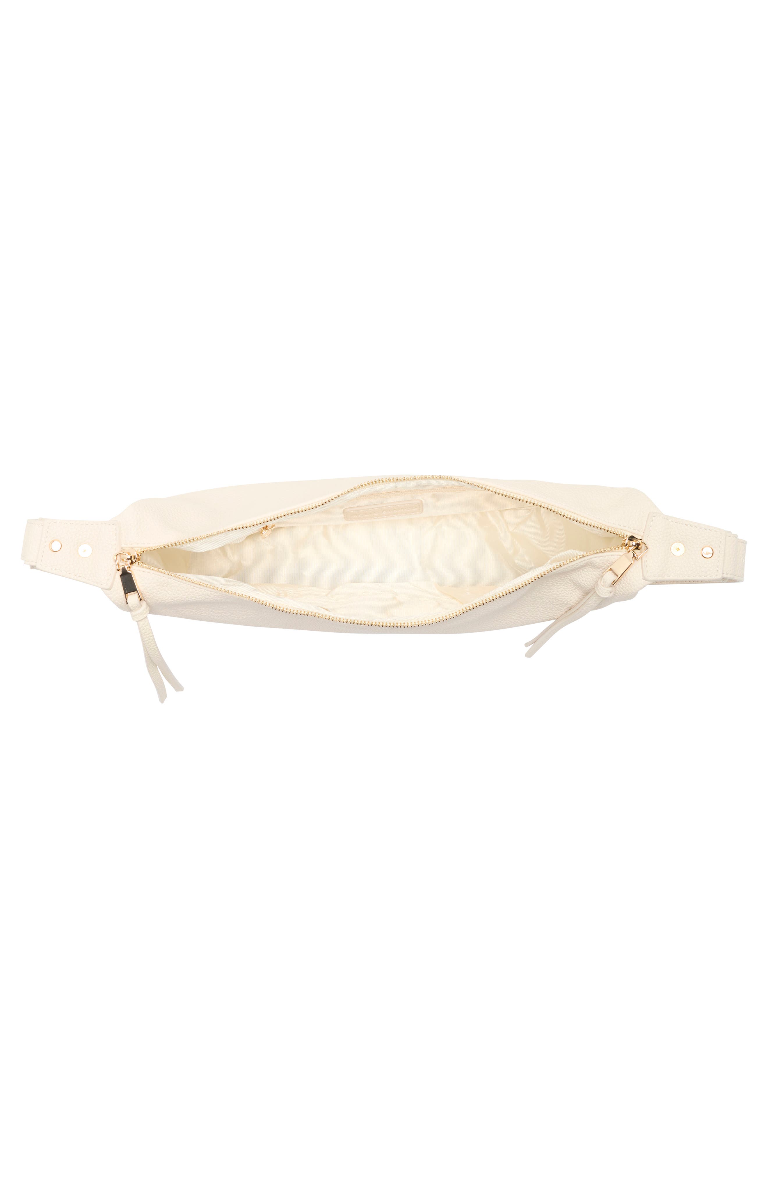 Hayden Faux Leather Crossbody Bag, Alternate, color, IVORY