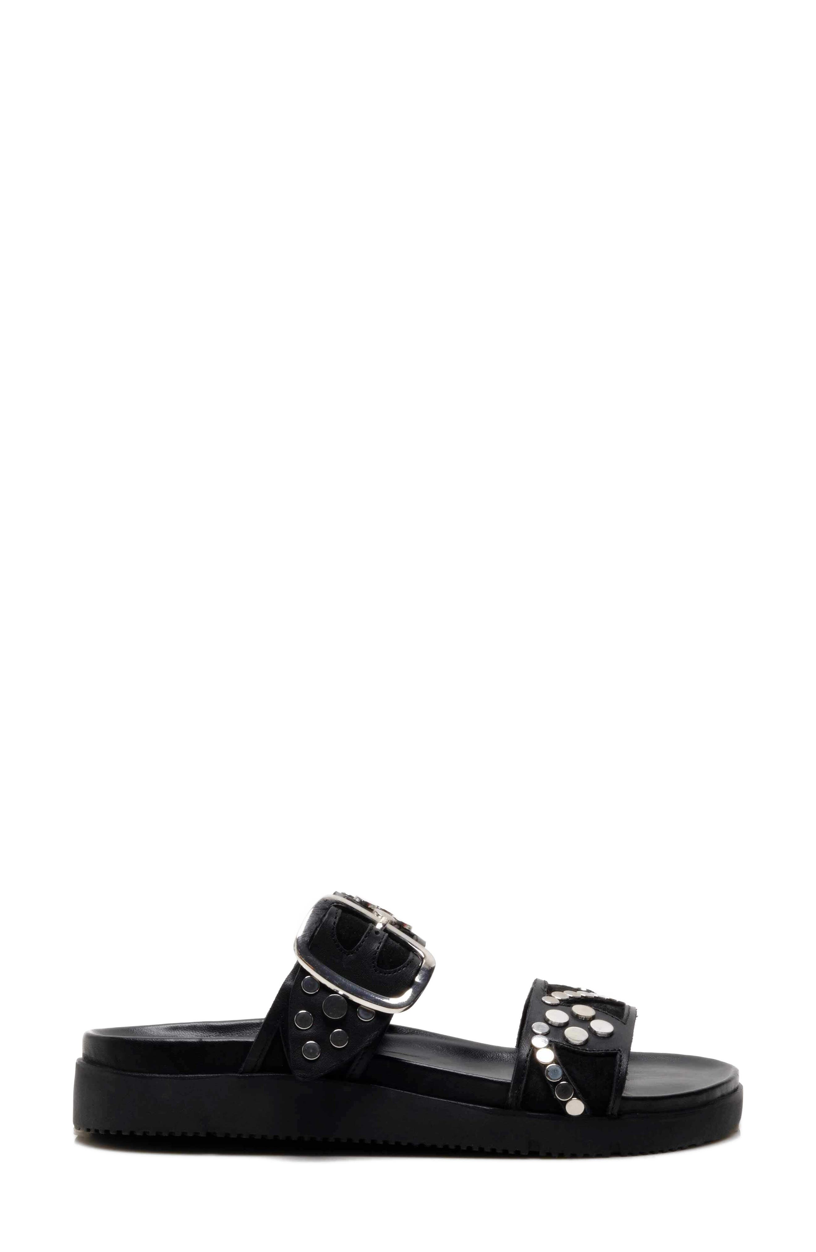 Free People Revelry Studded Slide Sandal, Alternate, color, 