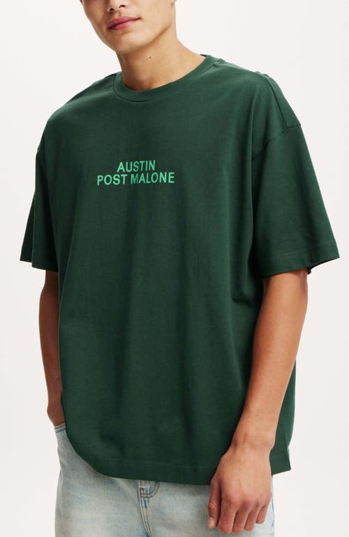 COTTON ON COTTON ON BOX FIT PREMIUM MUSIC T-SHIRT