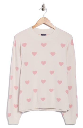 Splendid Icon Wool Blend Sweater In Pink