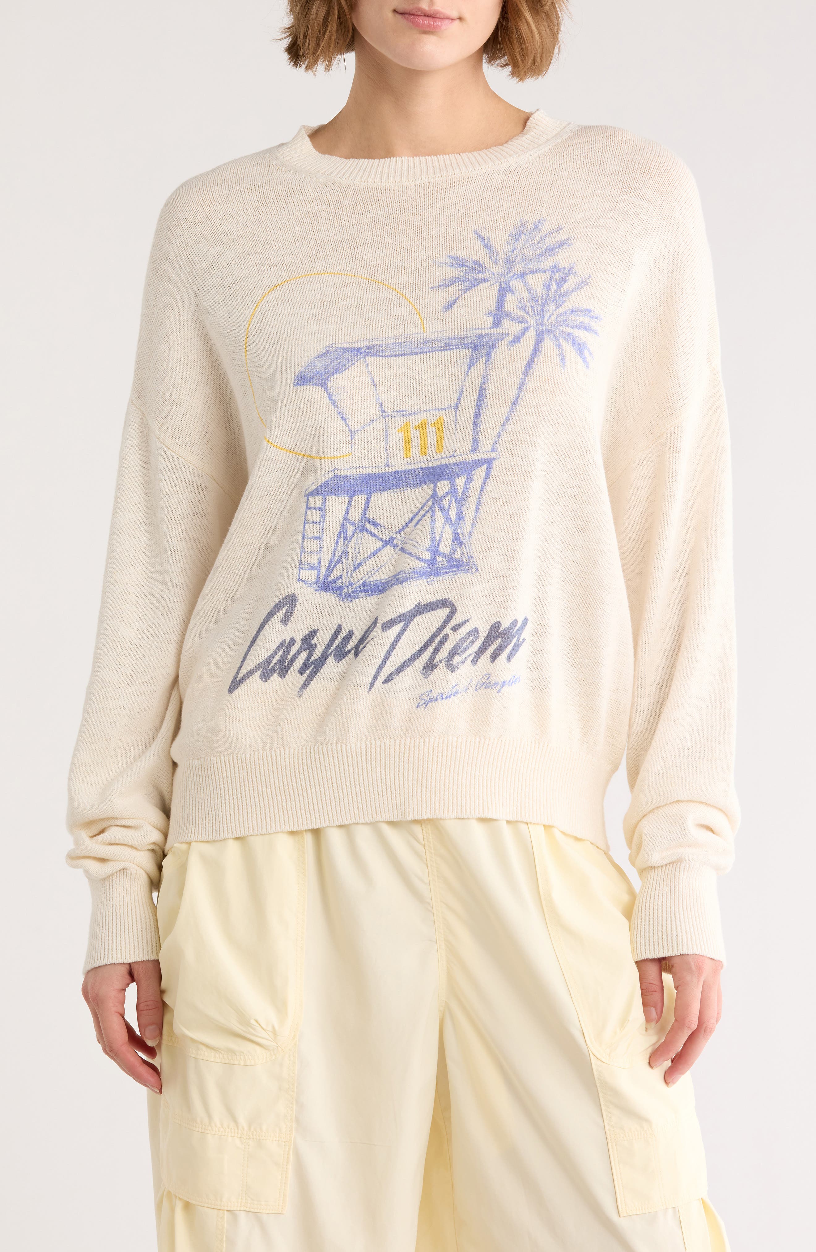 Spiritual Gangster Carpe Diem Venice Sweater