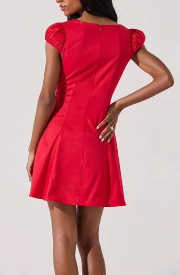 Poplin Fit & Flare Dress