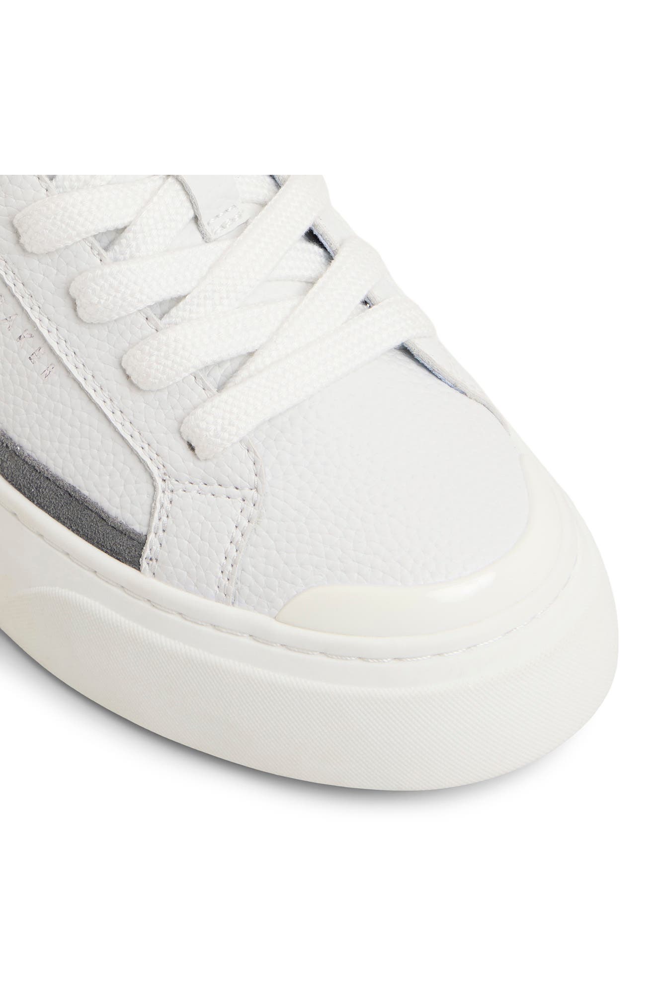 Ted Baker London Adison Platform Sneaker, Alternate, color, White/ Silver