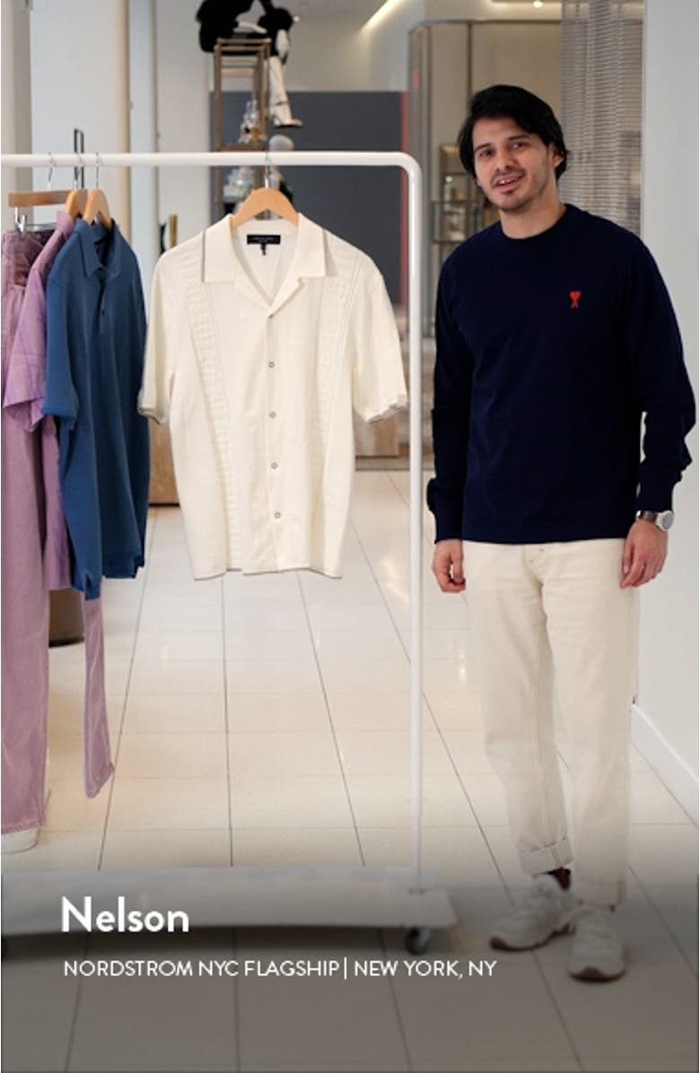 Archer Short Sleeve Button-Up Camp Shirt, sales video thumbnail