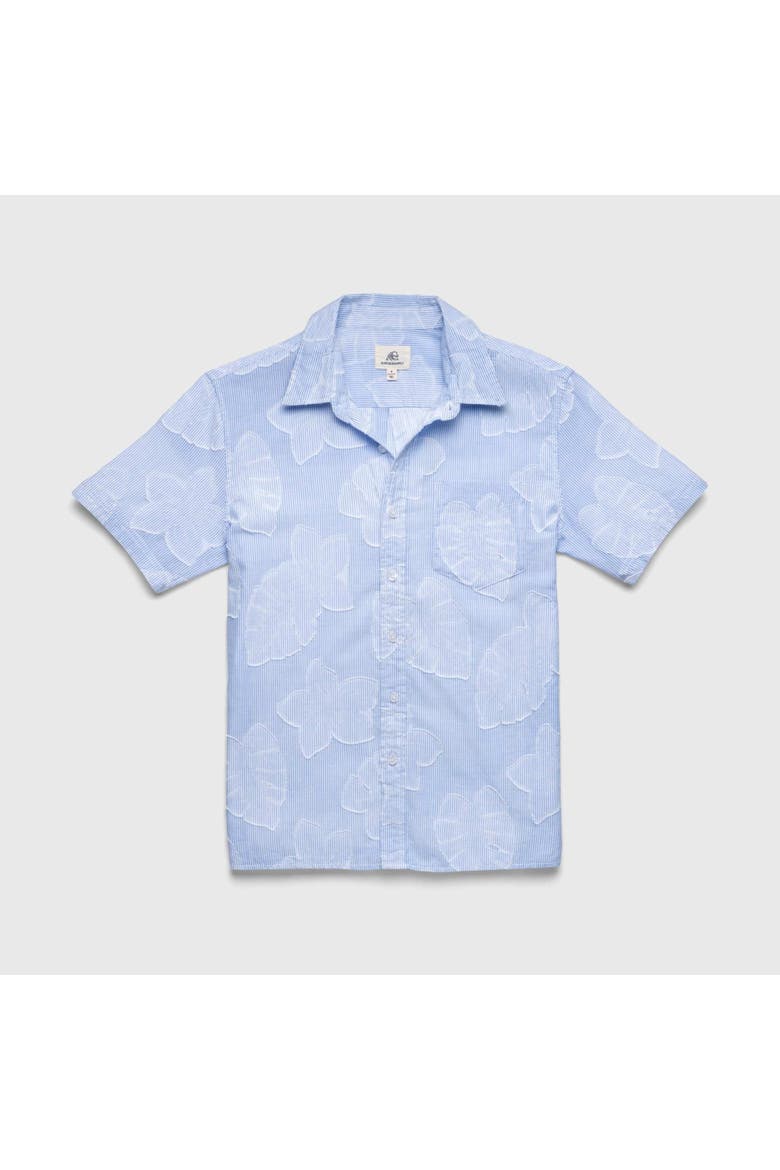 Joseph Striped Floral Shirt, Main, color, Blue