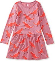 Tea Collection Long Sleeve Pocket Dress