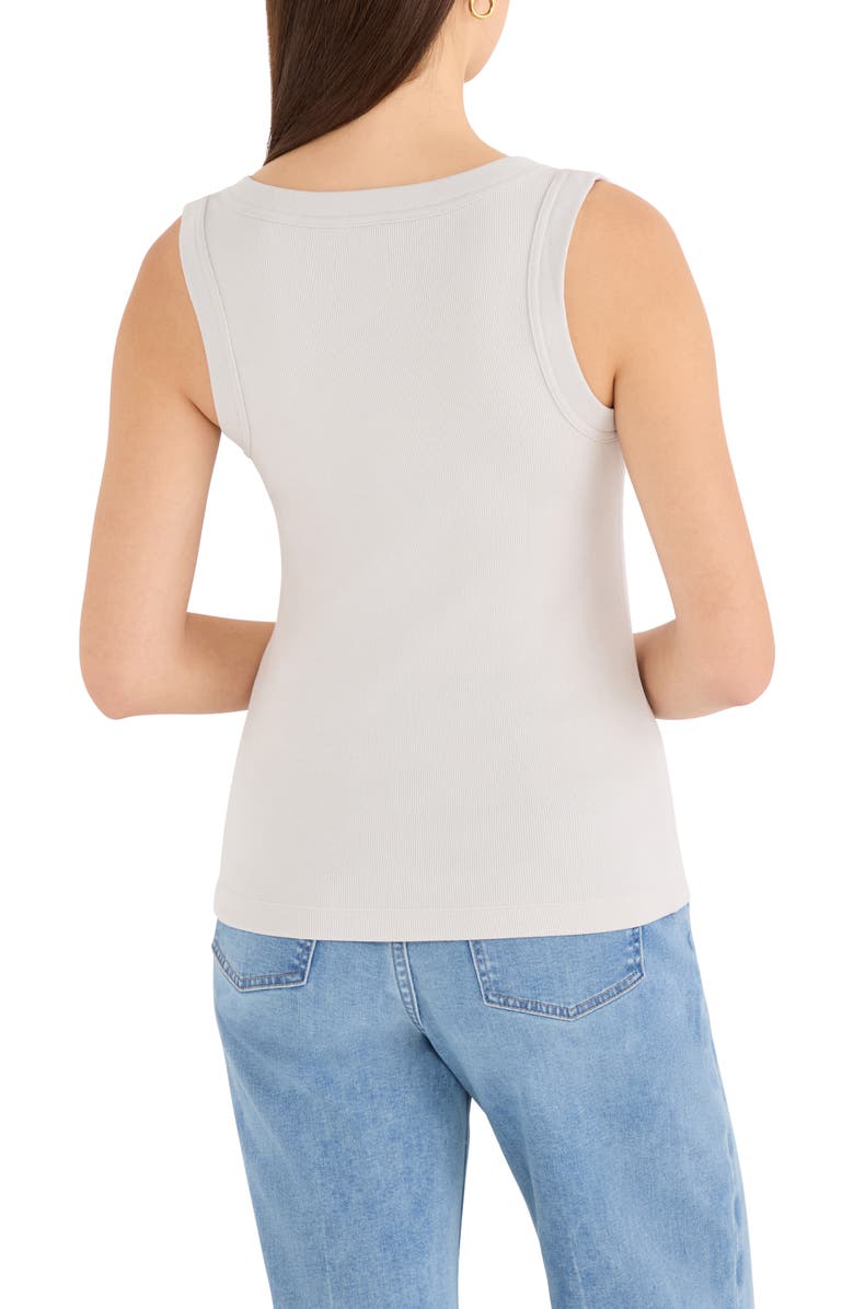 NIC+ZOE Perfect Knit Rib Scoop Neck Tank, Alternate, color,