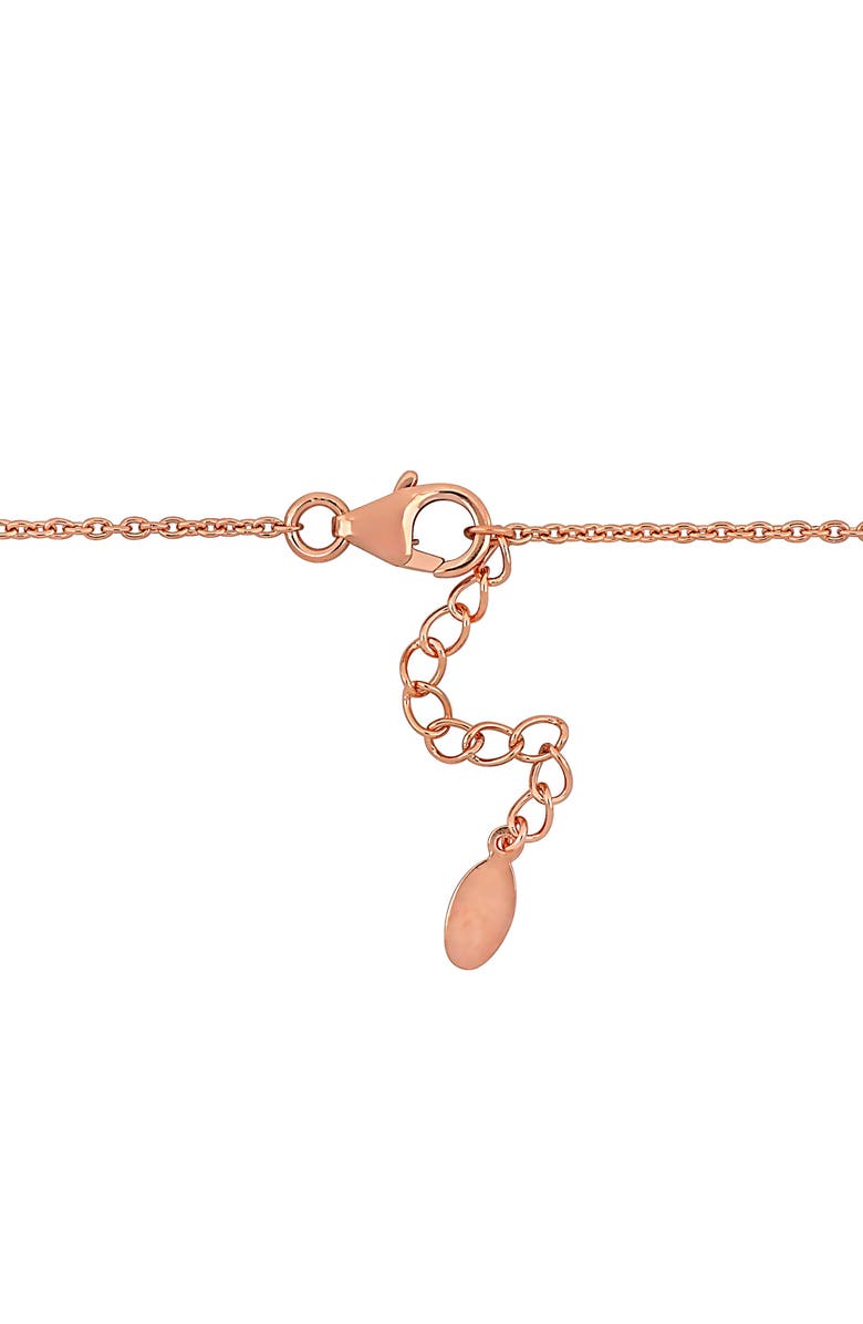 DELMAR Teardrop Y Necklace, Alternate, color, Purple