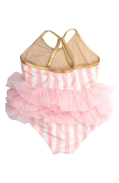 SHADE CRITTERS SHADE CRITTERS KIDS' ONE POINTE TUTU ONE-PIECE SWIMSUIT 
