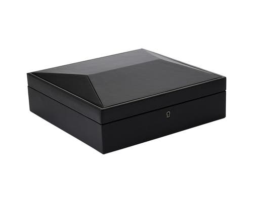 Wolf British Racing 15-piece Watch Storage Box In Black