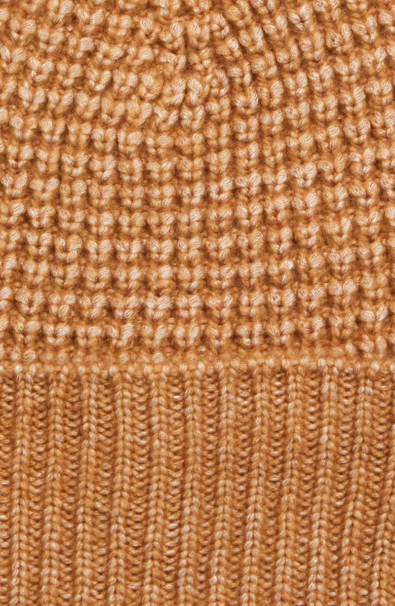 UGG<sup>®</sup> Waffle Cuff Beanie, Alternate, color, Chestnut