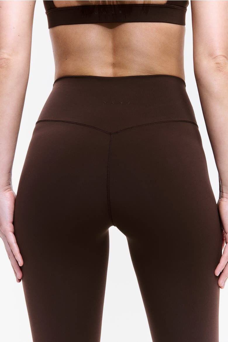 Sculptmove High-waisted Leggings, Alternate, color, Warm brown