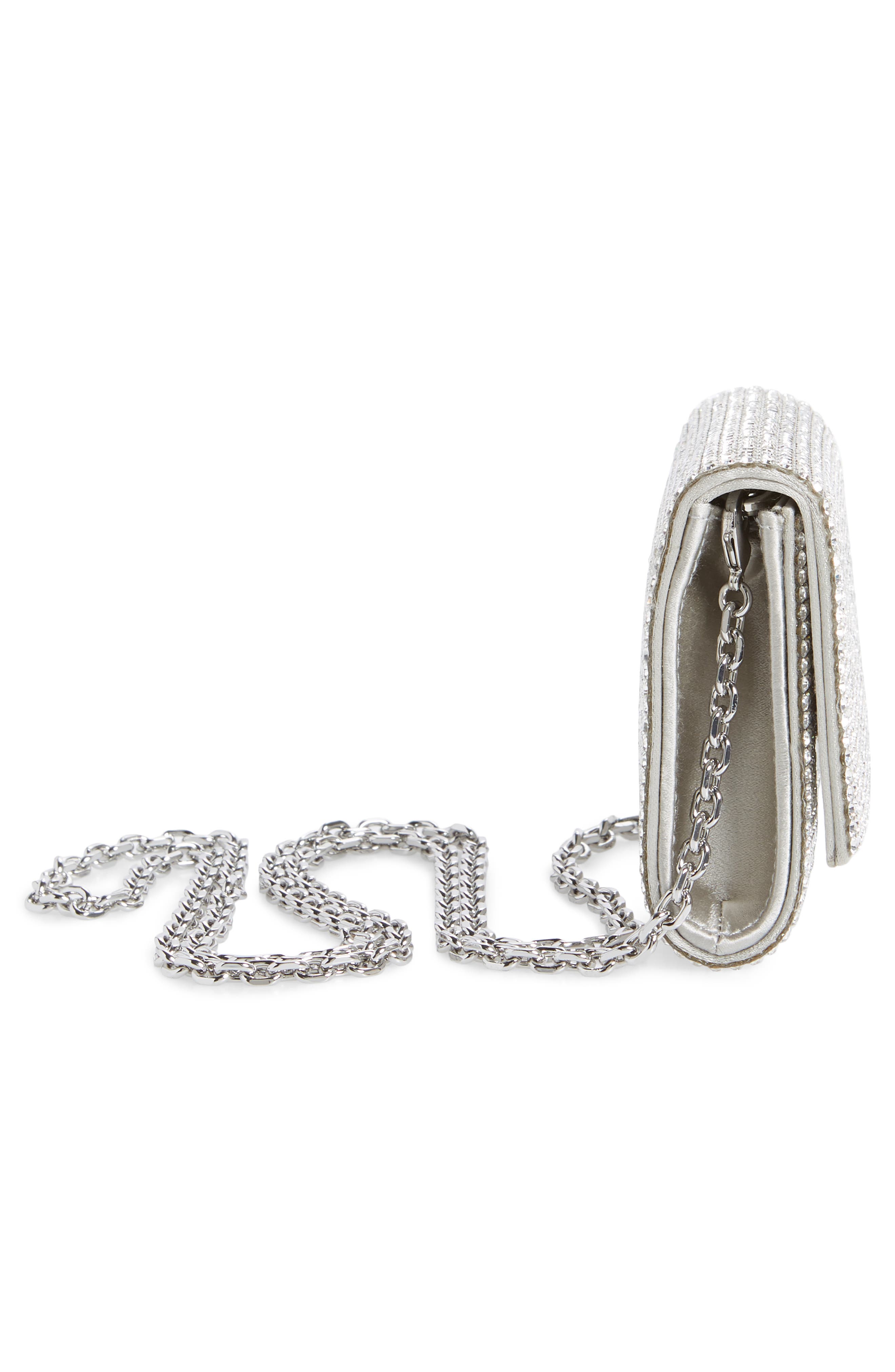 Judith Leiber Couture Fizzy Beaded Clutch, Alternate, color, 