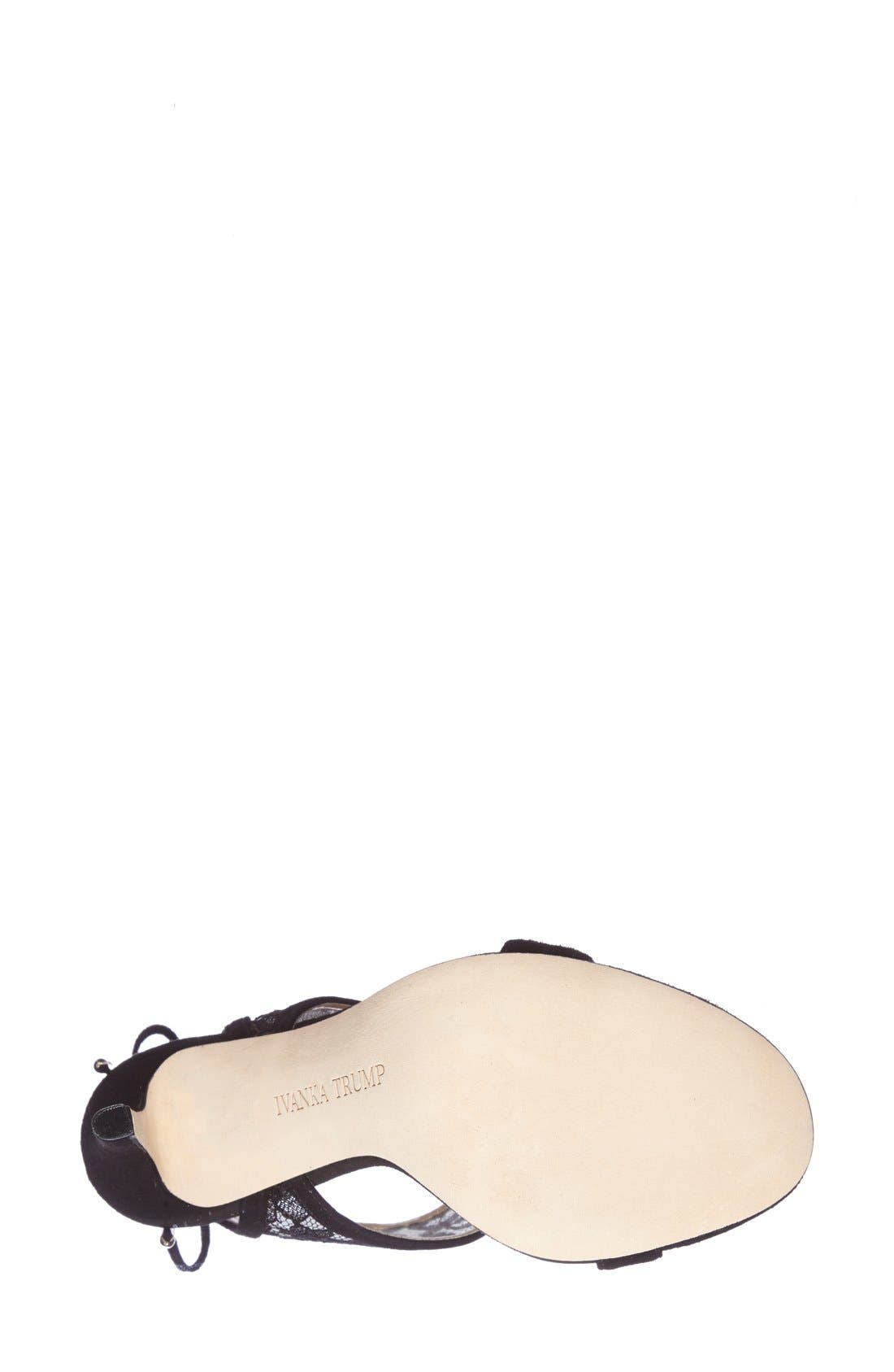 Ivanka Trump 'Daza' Ankle Cuff Sandal, Alternate, color, 