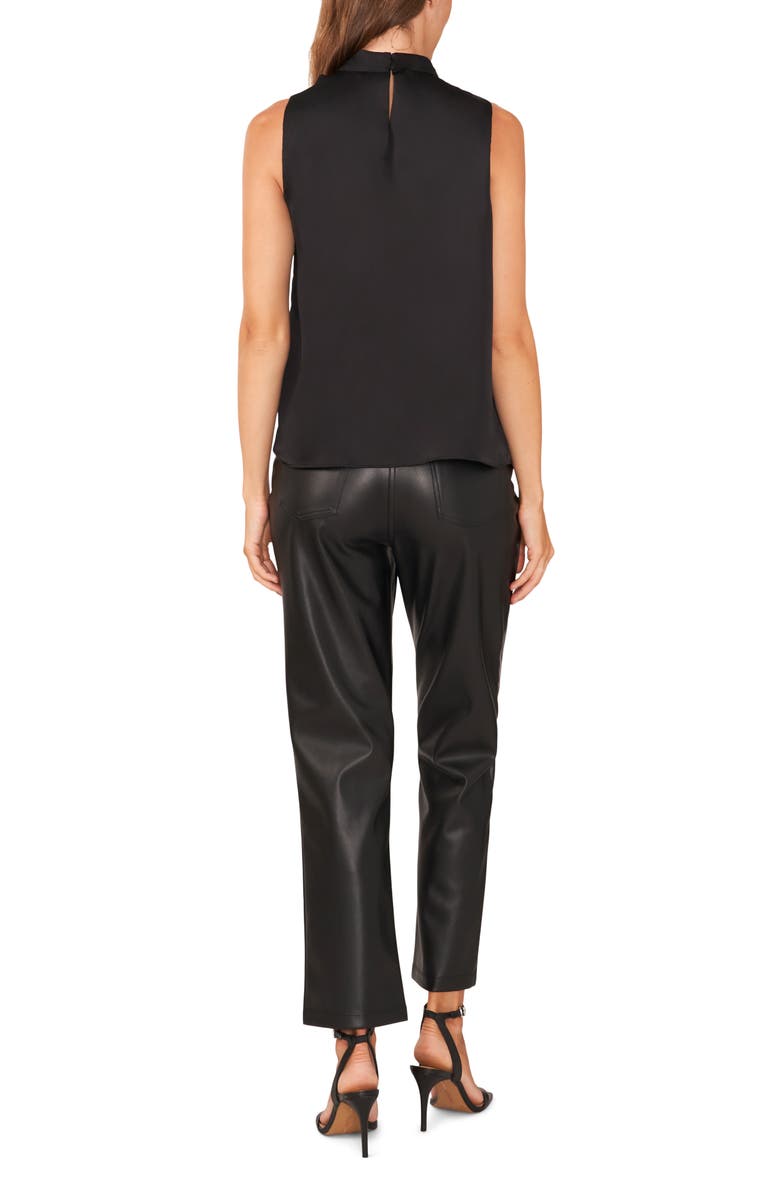 Halogen<sup>®</sup> Cutout Sequin Strap Satin Top, Alternate, color, 