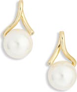 ARGENTO VIVO Twist Freshwater Pearl Drop Earrings