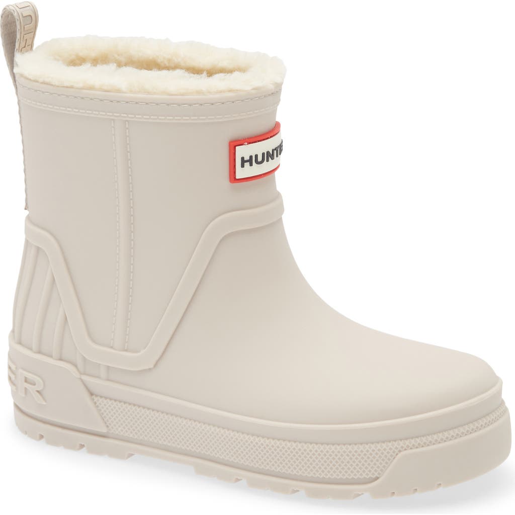 Hunter Kids' Gracey Insulated Waterproof Rain Boot In White