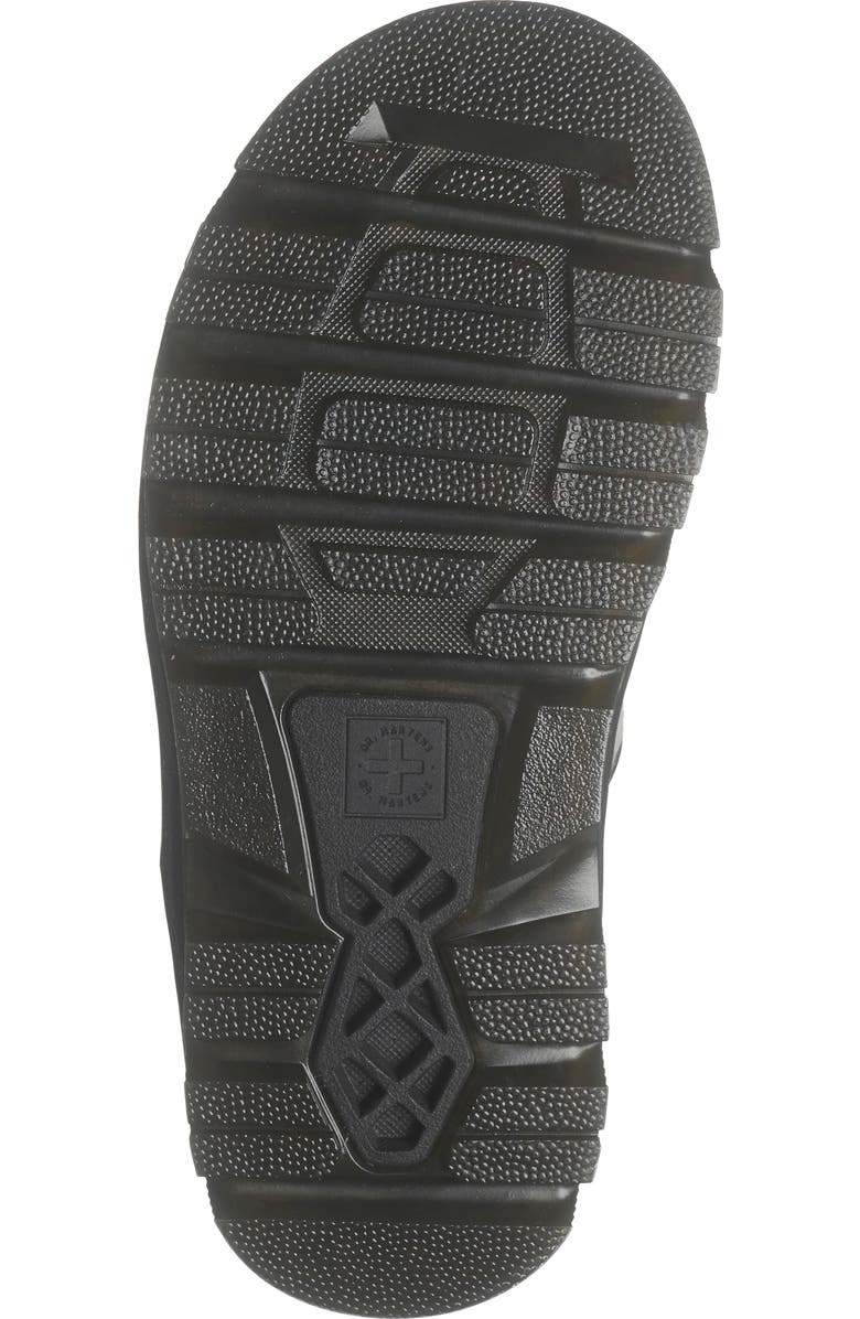 Dr. Martens Zebzag Genuine Calf Hair Slide Sandal, Alternate, color, Cream And Black