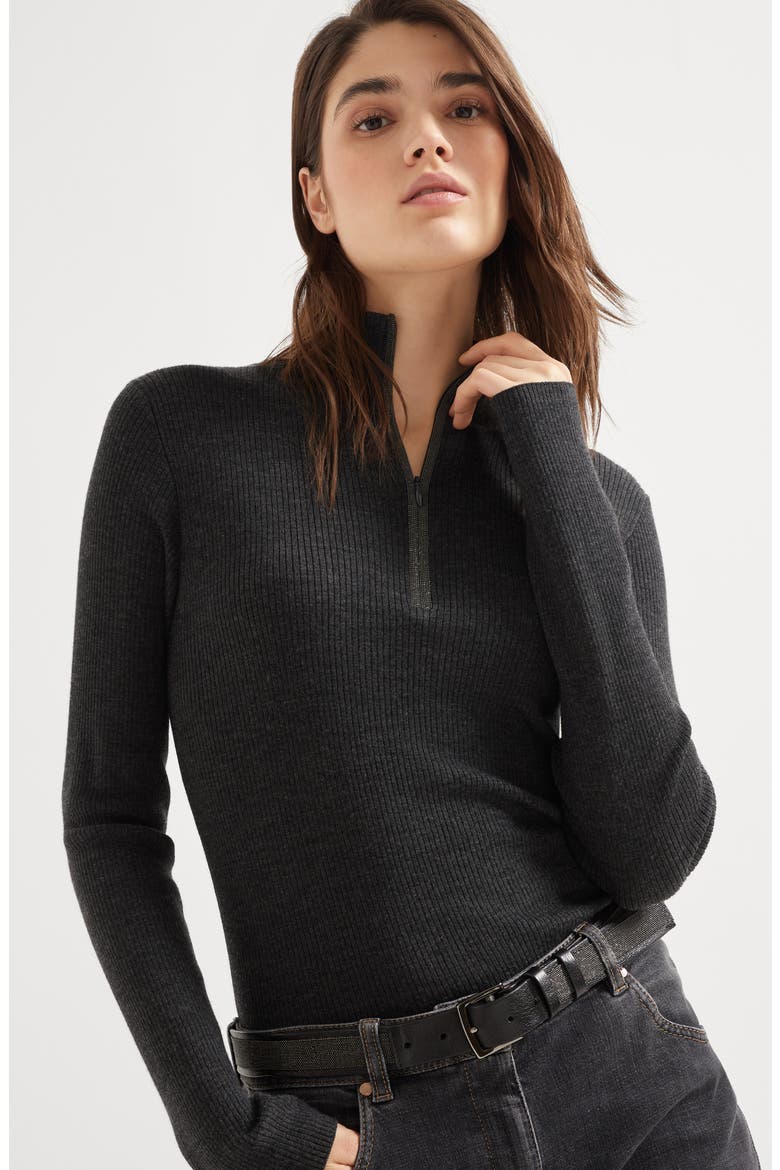Lightweight sweater, Alternate, color, Anthracite