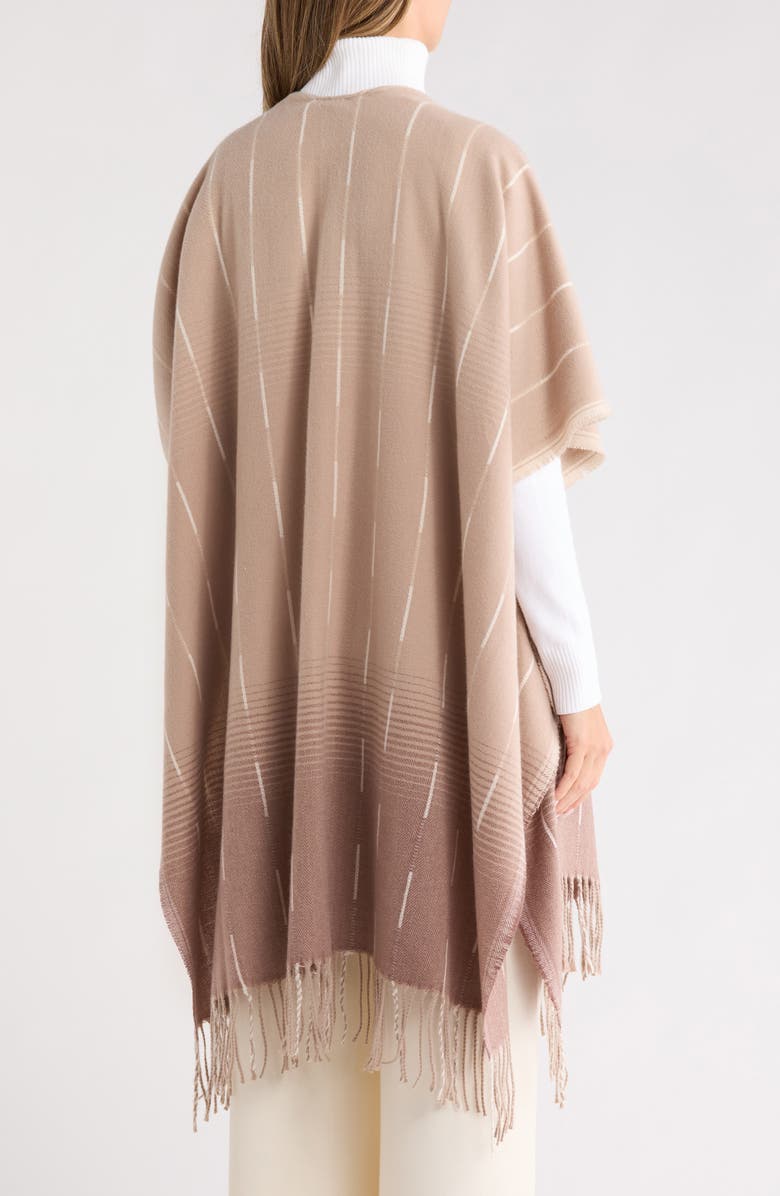 Vince Camuto Feathersoft Ombré Stripe Topper, Alternate, color, Neutral