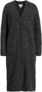 Nordstrom Long Fuzzy Alpaca Blend Cardigan