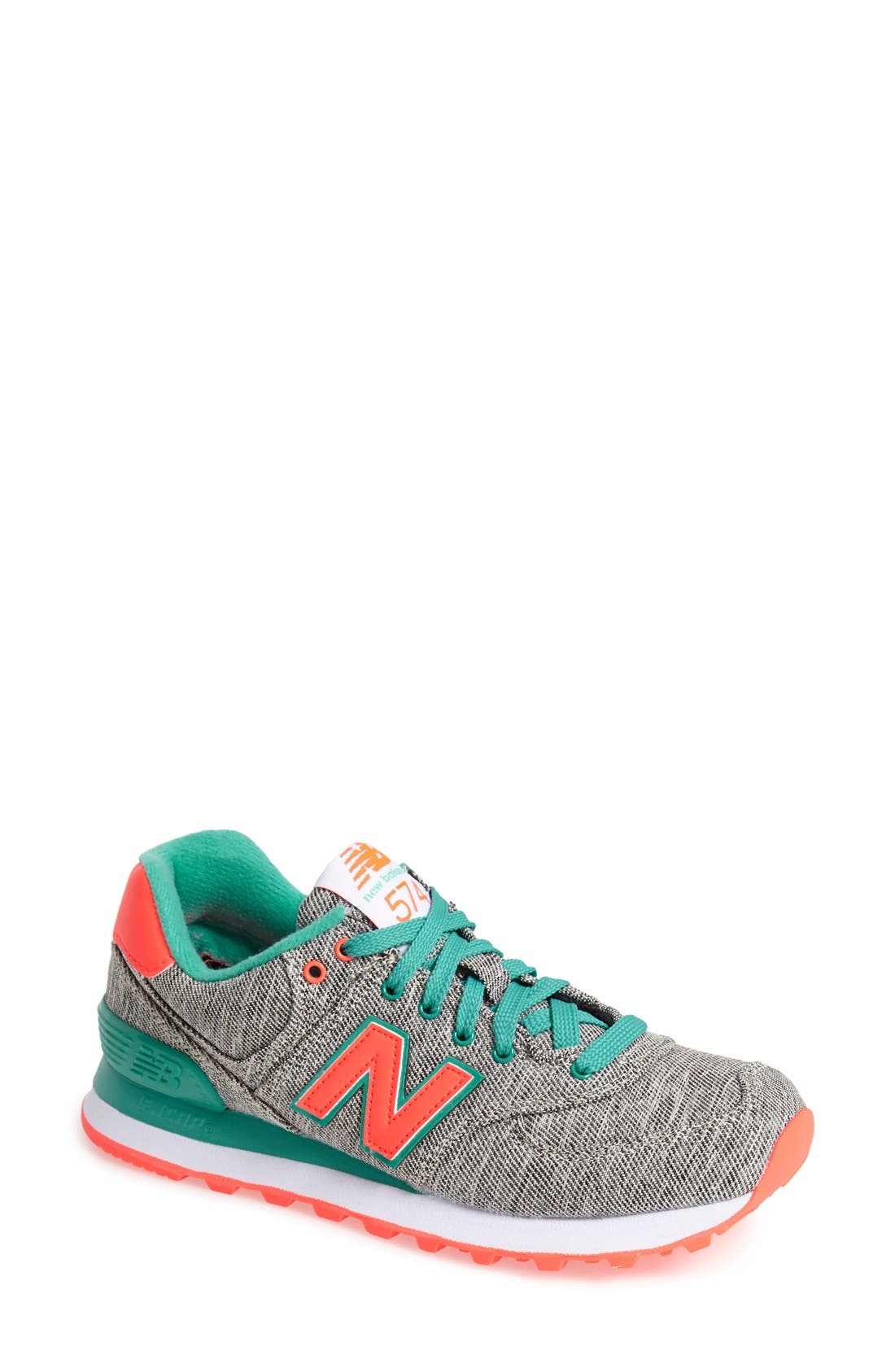 '574 - Static' Sneaker, Main, color, GREY/ TIDEPOOL